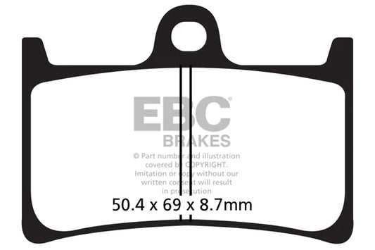 EBC Brake Pads - Sintered FA252HH - Riders Junction