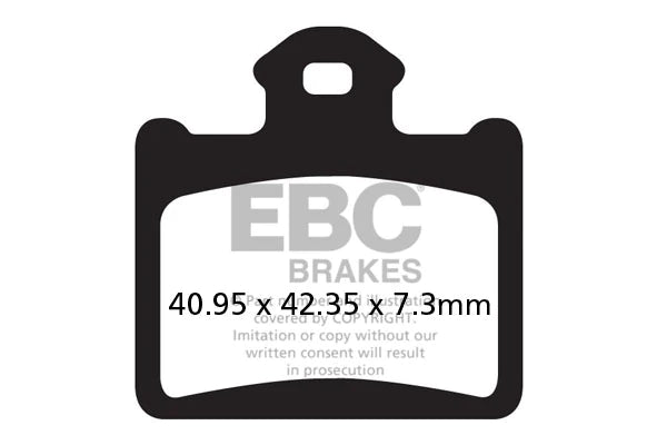 EBC Brake Pads for Bikes - Sintered FA602R - (1 Pair)