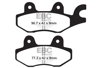 EBC Front Brake Pads for Hero Xpulse FA197HH Extreme Pro (Per Rotor)-EPFA-1 Set