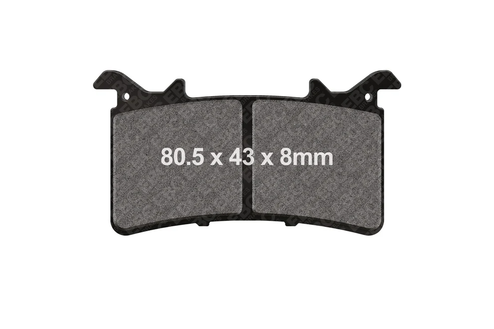 EBC Brake Pads - FA757HH Fully Sintered - 2 Set Front
