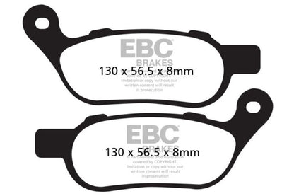 EBC Brake Pads - FA458HH Fully Sintered