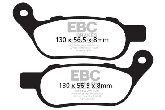 EBC Brake Pads - FA458HH Fully Sintered
