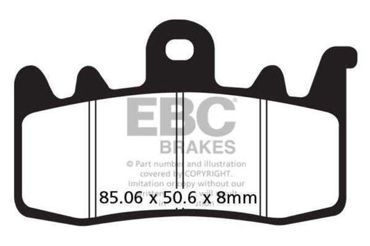 EBC Brake Pads Fully Sintered BMW R1250 GS (Front (2022-))-FA630HH2(BUN)