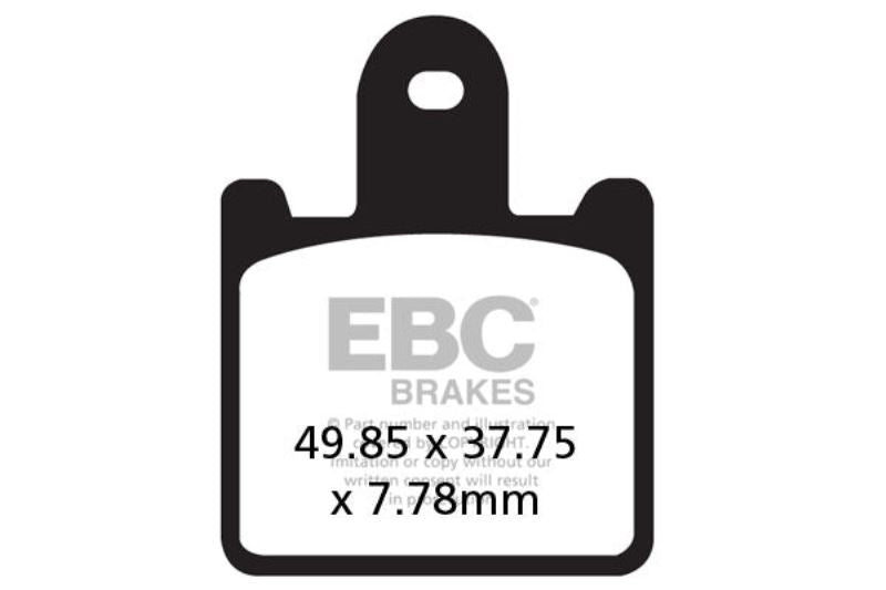 EBC Brake Pads Fully Sintered (2 Set Front)-FA417/4HH-2