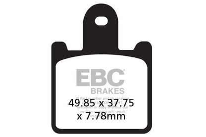 EBC Brake Pads Fully Sintered (2 Set Front)-FA417/4HH-2