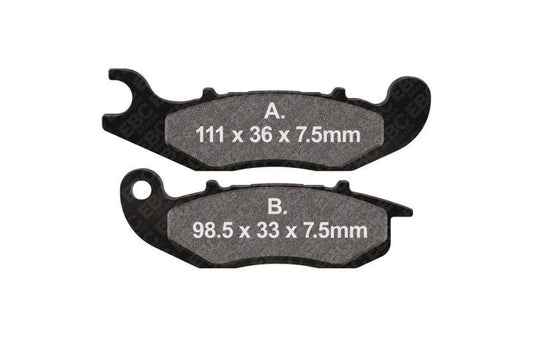 EBC Brake Pads Fully Sintered (Front)-FA465HH