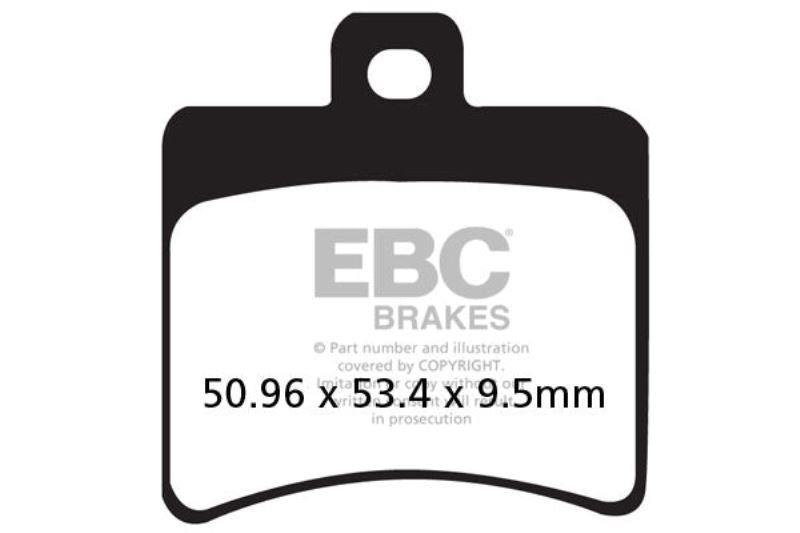 EBC Brake Pads Fully Sintered (Rear)-SFA298HH