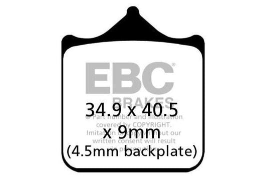EBC Brake Pads Grand Prix-GPFAX6044HH