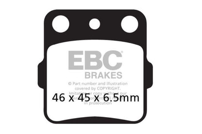 EBC Brake Pads Sintered -FA0843R