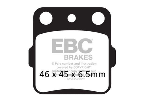 EBC Brake Pads Sintered -FA0843R