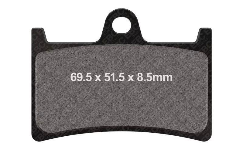EBC Brake Pads Sintered (2 Set Front)-FA252HH-2