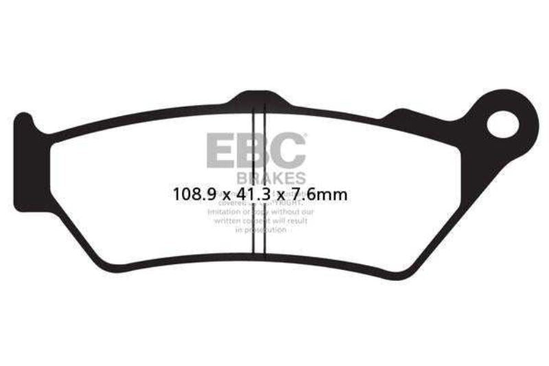 EBC Fully Sintered Brake Pads (Front 2 Set)-FA2092HH-2