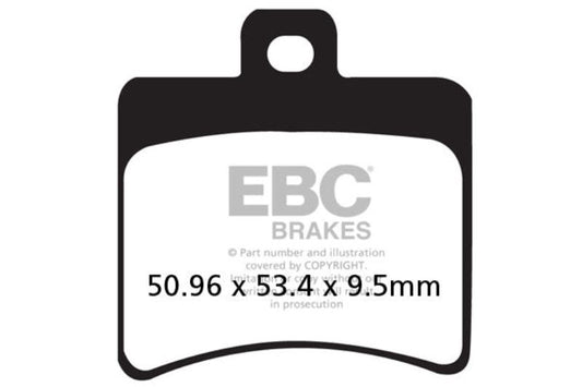 EBC Organic Brake Pads (Rear)-FA298