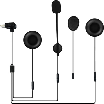 EJEAS Q8 Speaker & Mic Set with Mounting Clips