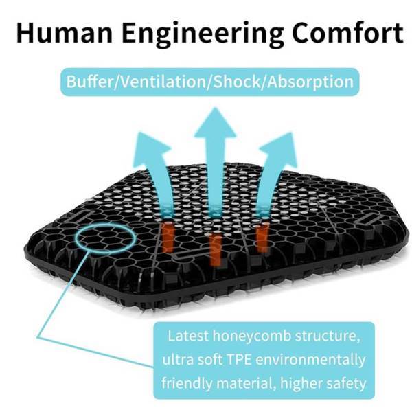 Easy Bum Cruiser & Sports Motorcycle Seat Cushion -MH Moto