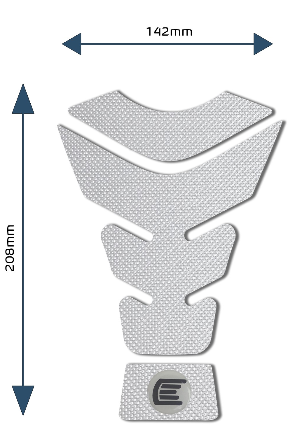 Eazi Grip Centre Pro Clear Tank Pad – Design G
