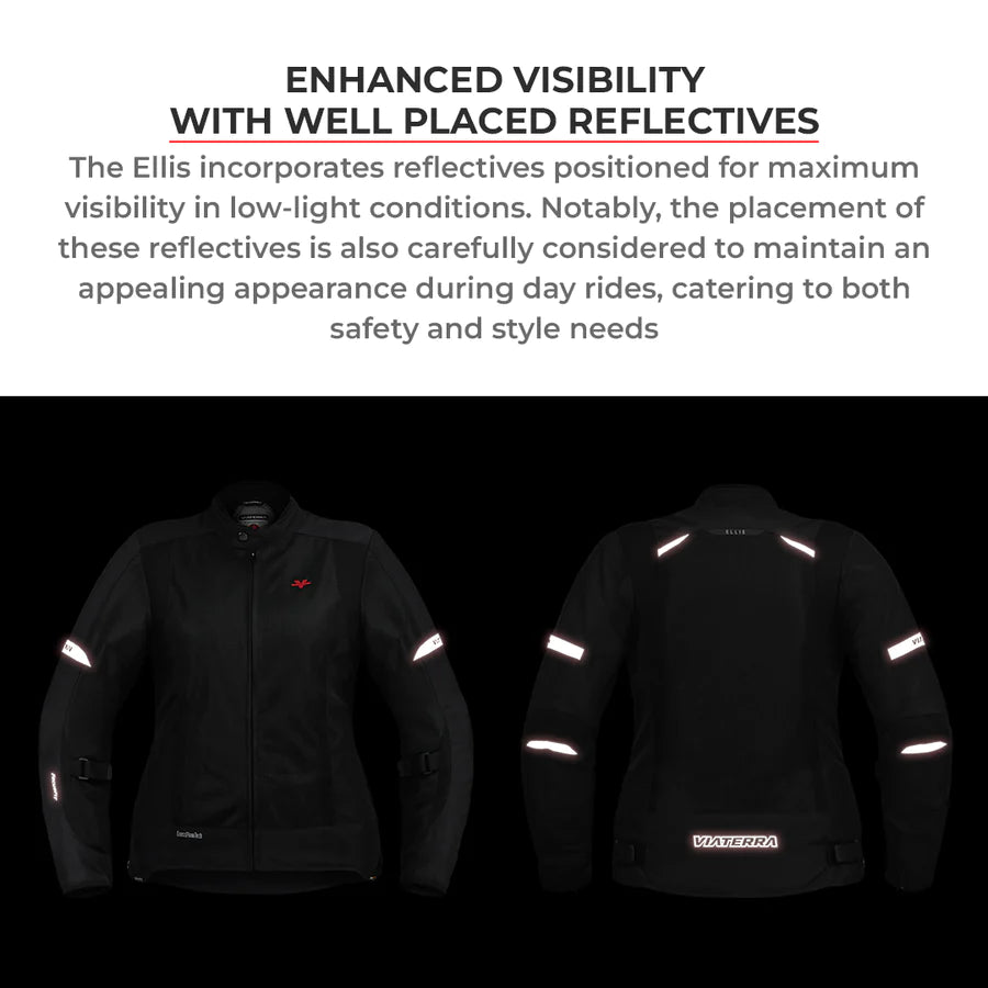 ViaTerra - Ellis Women's Street Mesh Riding Jacket