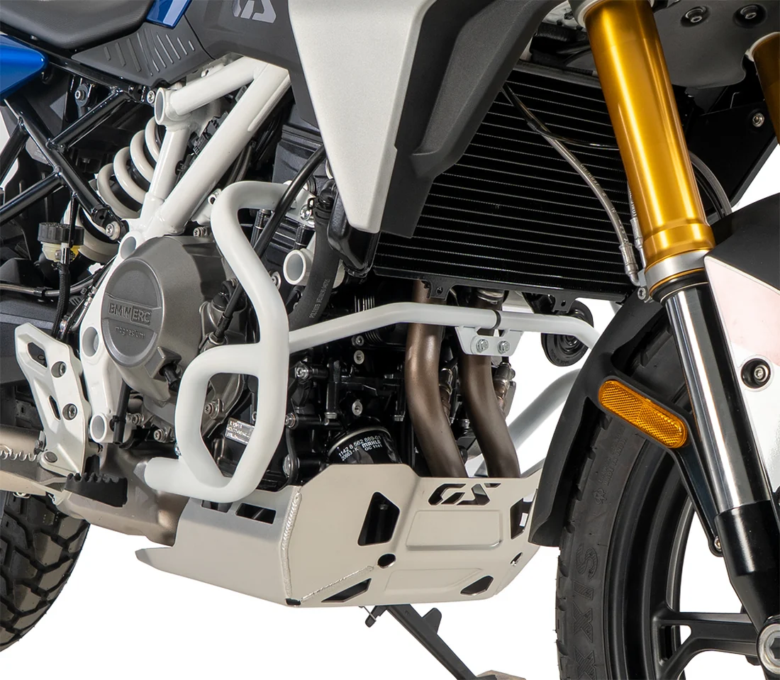 Engine Protection Bar for BMW F 450 GS (2026 onwards) by Hepco Becker -White- 5016553 00 03