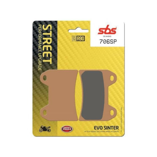 Evo Sintered Brake Pads - SBS 706SP