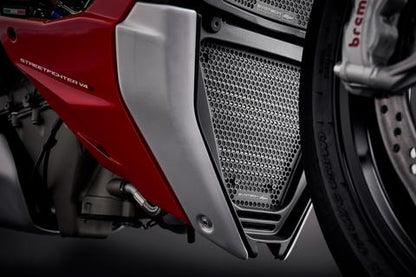 Evotech Performance Ducati Streetfighter V4 / panigale v4 / panigale v4s/ streetfighter v4 s Radiator Guard Set (2020+)