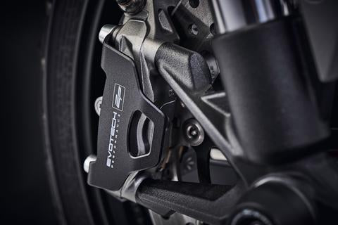 Evotech Performance Front Caliper Guard For Ducati Scrambler 1100 Dark Pro (2021+) (Pair) - Riders Junction