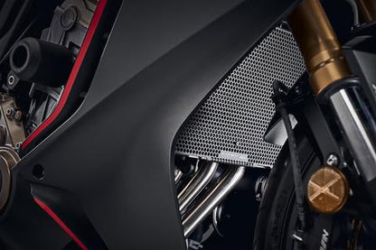 Evotech Performance Honda CBR650R Radiator Guard (2019+) Part No- PRN014416-02 - Riders Junction