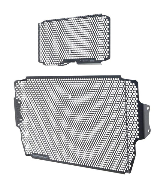 Evotech Performance Radiator & Oil Cooler Guard Set For Ducati Multistrada 1200 / 1260 / 950 / V2
