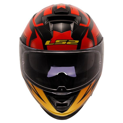 LS2 FF800 Storm Ii Atomik Red Shadow Helmet