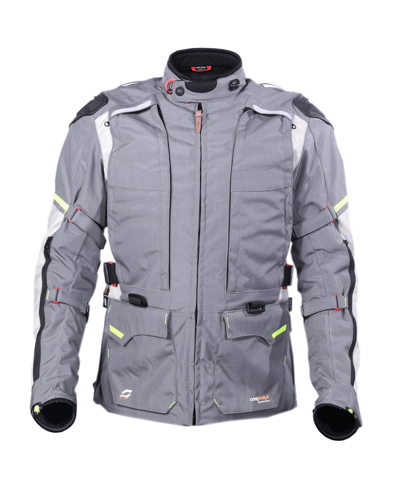 Solace Furious Pro Touring and Riding Jacket-Grey