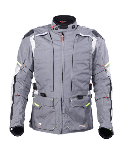 Solace Furious Pro Touring and Riding Jacket-Grey