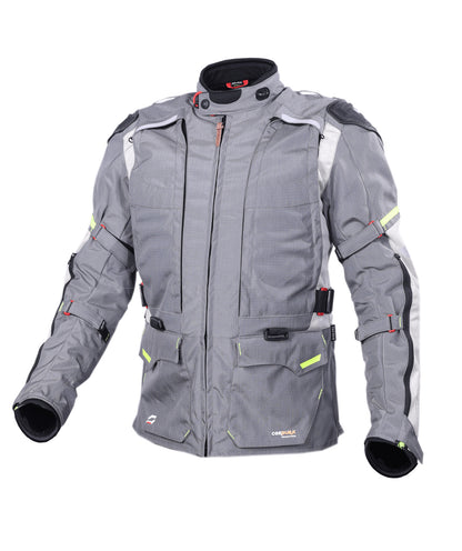 Solace Furious Pro Touring and Riding Jacket-Grey