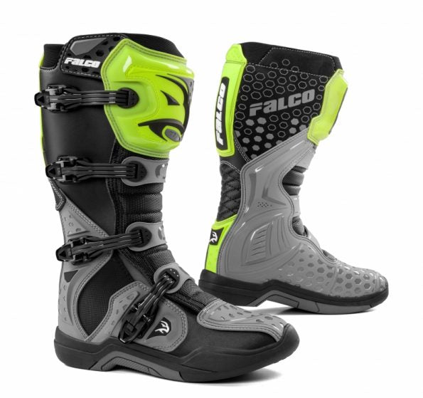 Falco Level Boots - Grey Fluo