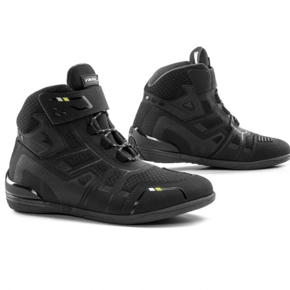 Falco Maxx Tech 2 WTR Black Motorcycle Boots