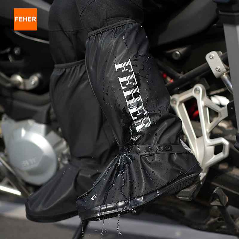 FEHER Motorcycle Boot Cover | Waterproof & Mud Resistant | PVC Coated (On Pre Order)