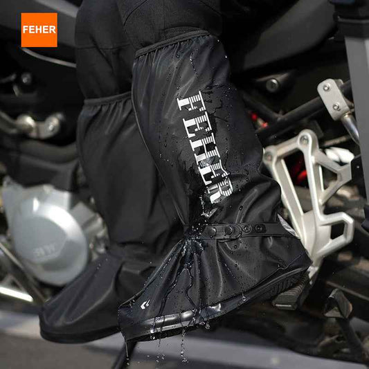 FEHER Motorcycle Boot Cover | Waterproof & Mud Resistant | PVC Coated (On Pre Order)