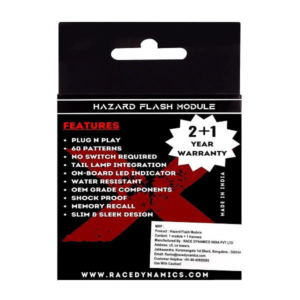 Flashx Hazard Module For Hero Xpulse 200 BS6