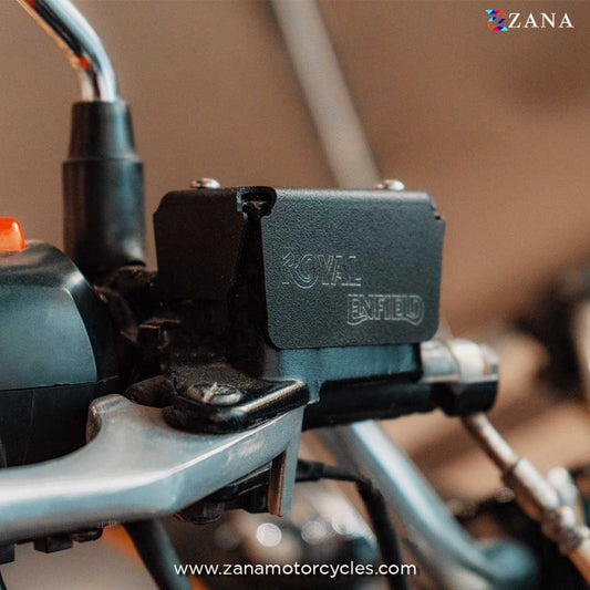 GT/Interceptor 650 Fluid Reservoir Cover Black Painted by ZANA-ZI-8191