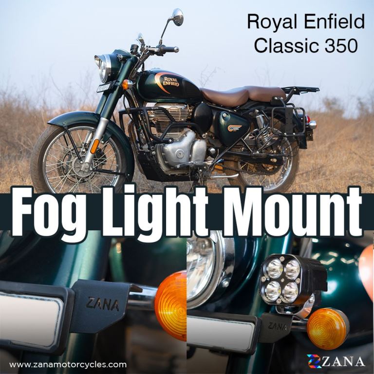 Fog Light Mount MS For Classic 350 Reborn