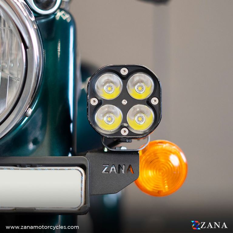 ZANA Fog Light Mount For Classic 350 Reborn ZI-8353 - Riders Junction