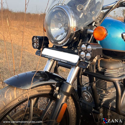 Fog Light Mount MS For Meteor 350 