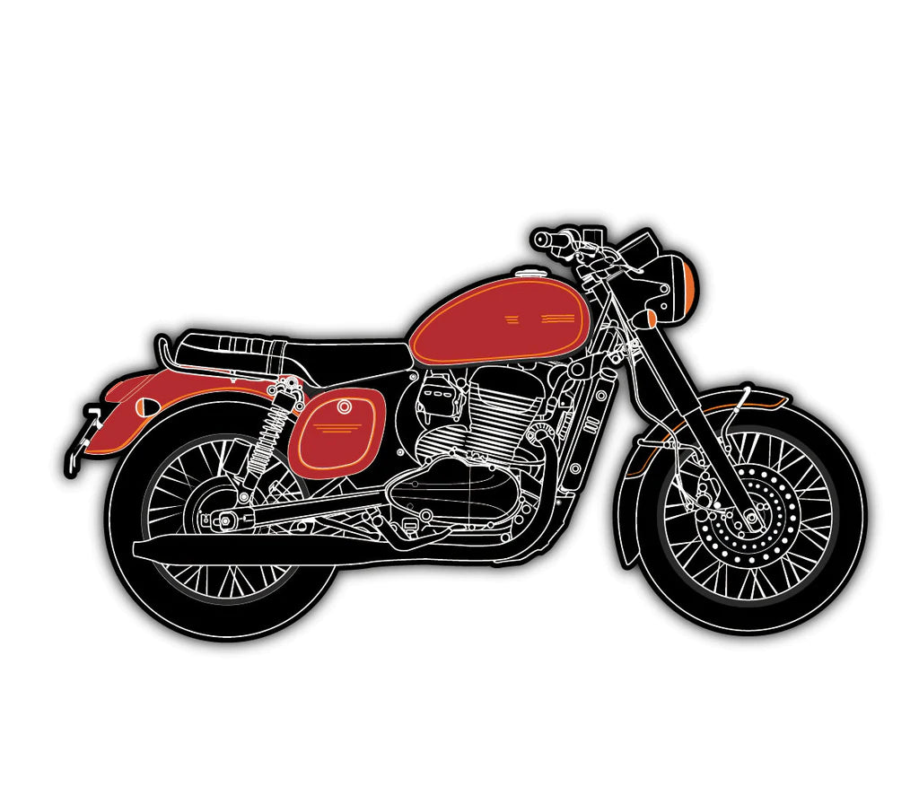 Forty-Two Sticker - Wander Looms - Riders Junction