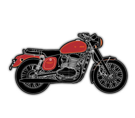 Forty-Two Sticker - Wander Looms - Riders Junction