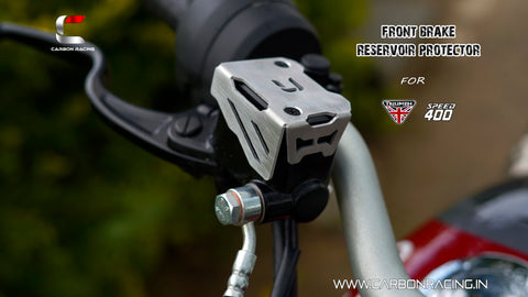 Front Brake Reservoir protector triumph speed 400