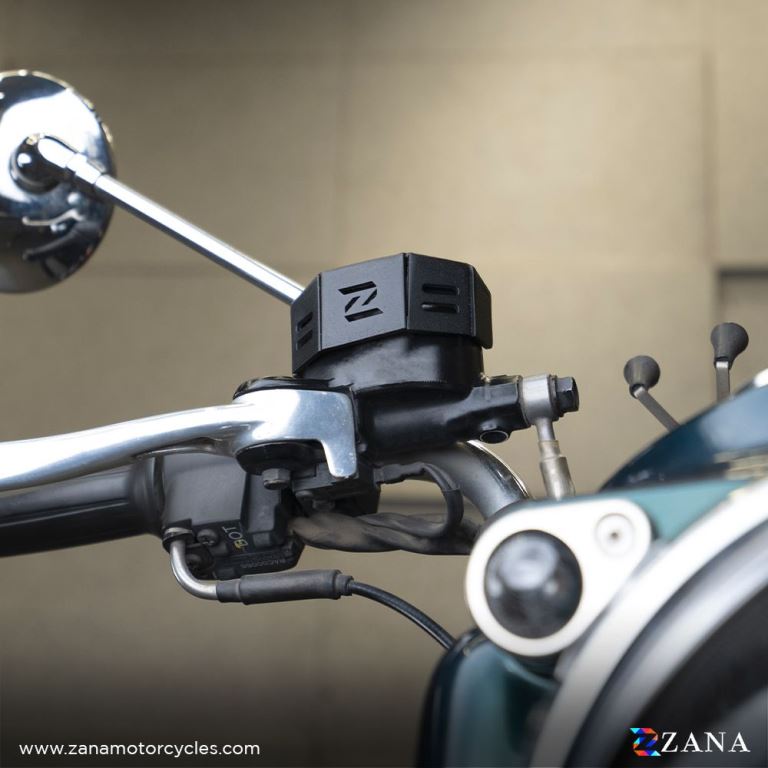 ZANA Front Fluid Reservoir Cover Aluminum for Classic 350 Reborn - Riders Junction