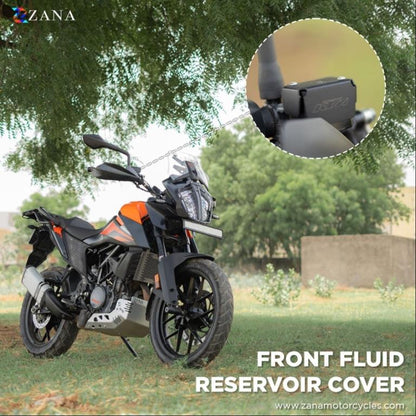 Front Fluid Reservoir Cover Black Paint ADV 250/390