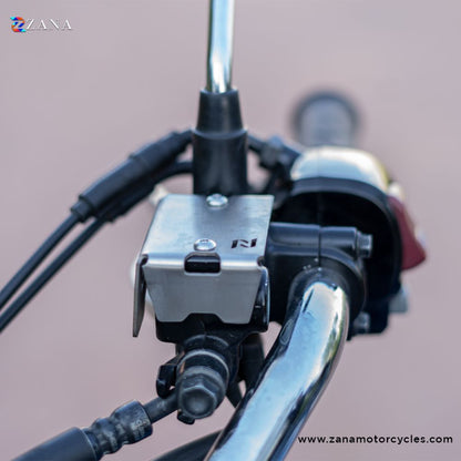 Front Fluid Reservoir Oil Cover for Honda CB 350 Aluminum by ZANA-ZI-8235