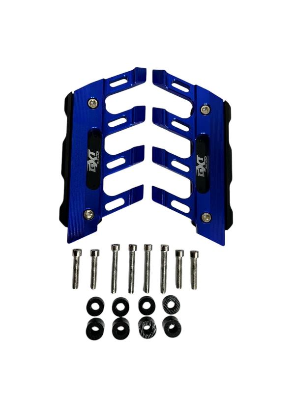 Front Fork Protector Cnc Universal Imported Quality (Blue)