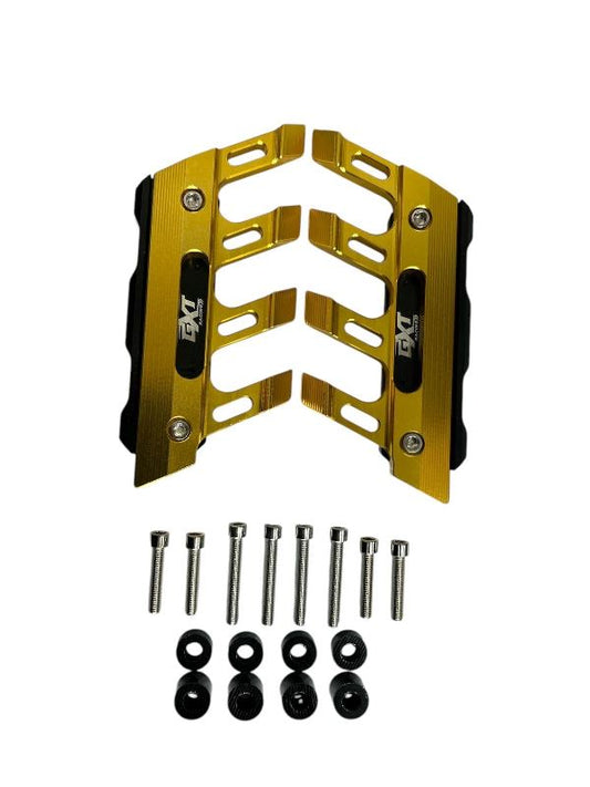 Front Fork Protector Cnc Universal Imported Quality (Gold)