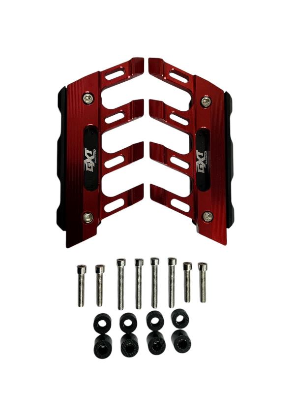 Front Fork Protector Cnc Universal Imported Quality (Red)