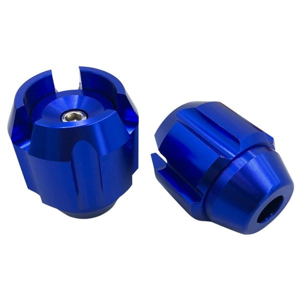 Front Wheel Axle Fork Slider Cnc Universal (Blue)
